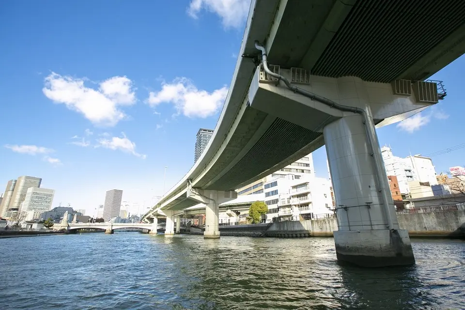 A view of Osaka.