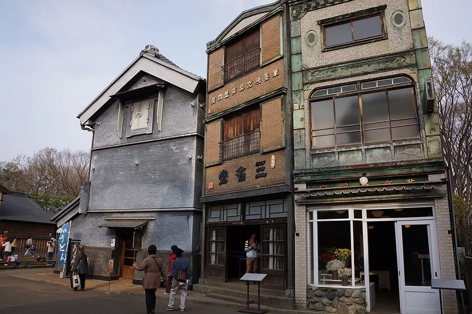 Outside view of Edo-Tokyo Open Air Architectural Museum.