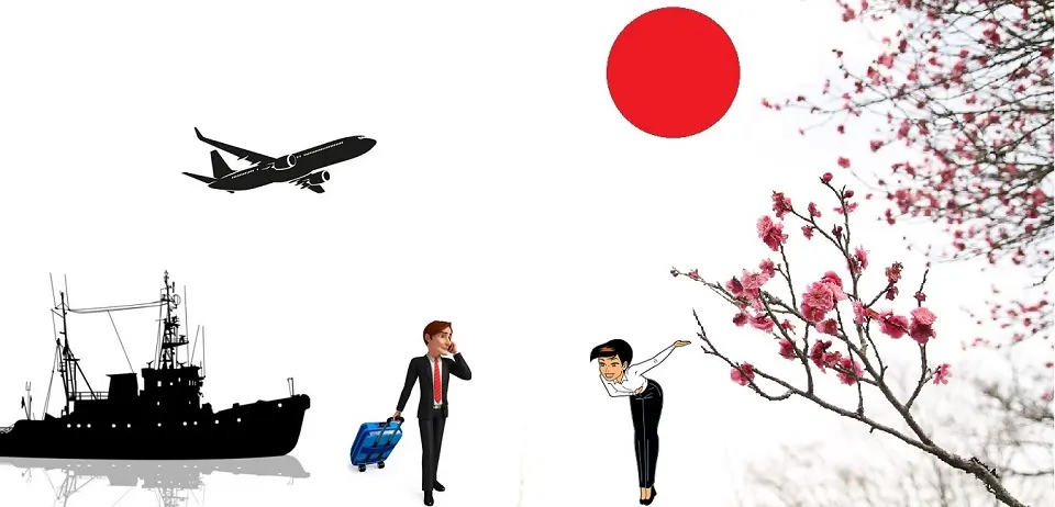 Graphical representation of the process of obtaining an engineering visa in Japan.