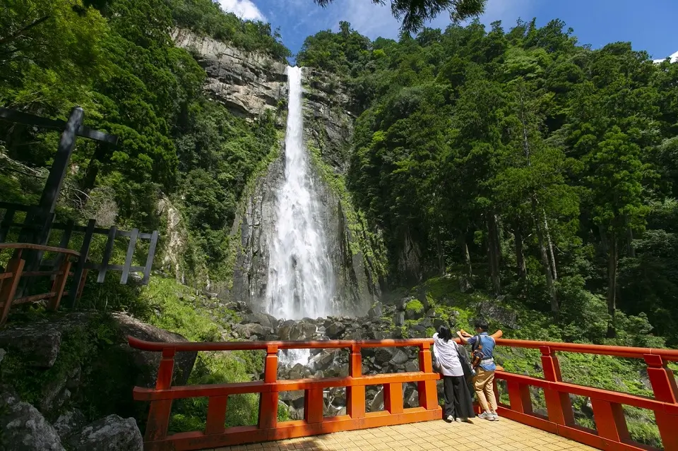 Nach Falls (waterfall) in Wakayama. A city with very affordable housing in Japan.