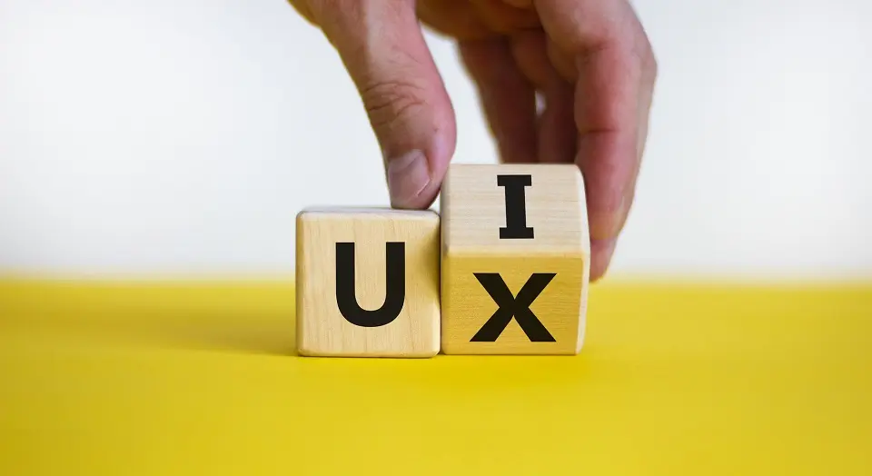 UI and UX in product design.