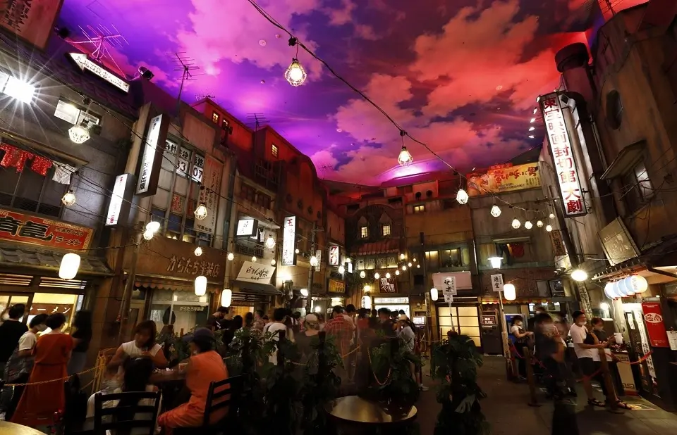 Shin-Yokohama Ramen Museum in Kanagawa prefecture, Japan.